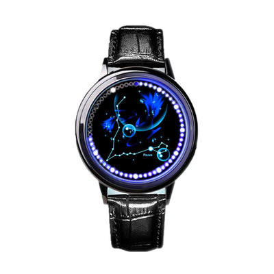 Constellation Touchscreen Mens Watches Zodiac Design