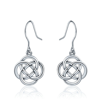 Celtic Knot Earrings Elegant Simple Design