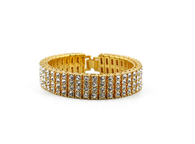 4 Row Tennis Bracelet Sparkling Luxury Jewelry
