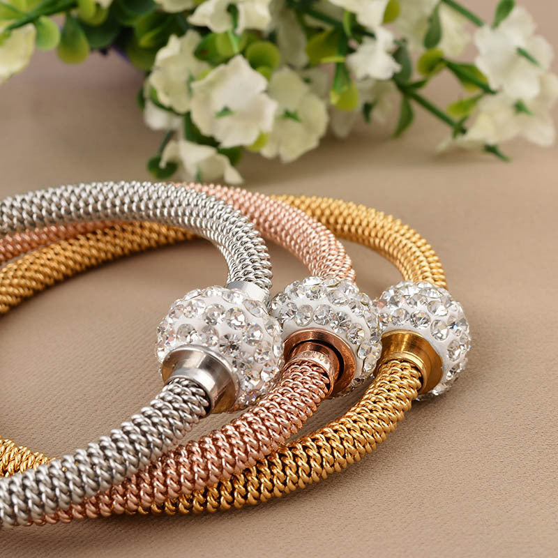 Diamond Bangle Bracelet Elegant Sparkling Jewelry